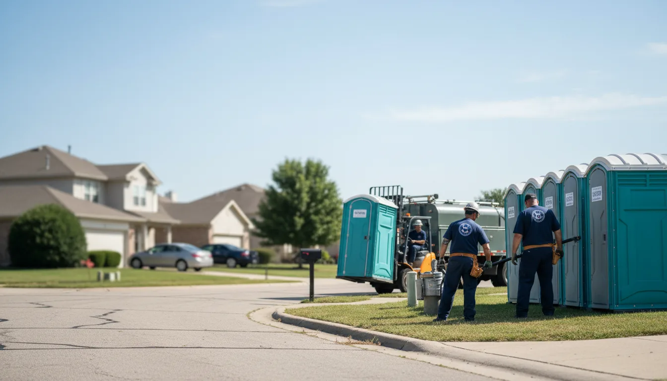 Porta Potty Rental in Fox Lake, WI near me